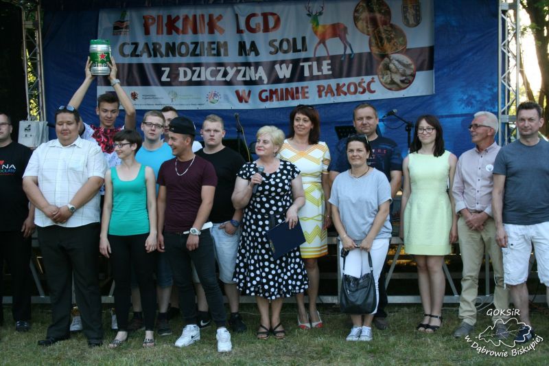 Piknik LGD z dziczyzną w tle w Pakości 2017